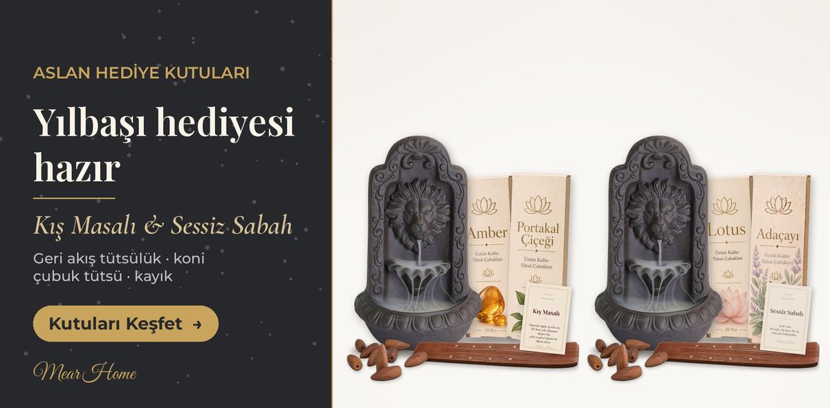 Kış Masalı ve Sessiz Sabah Aslan hediye kutuları