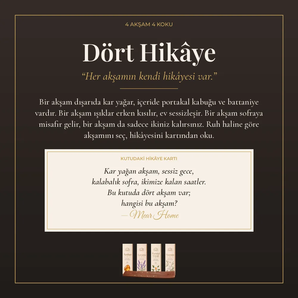 Dört Hikâye Tütsü Kutusu · görsel 2