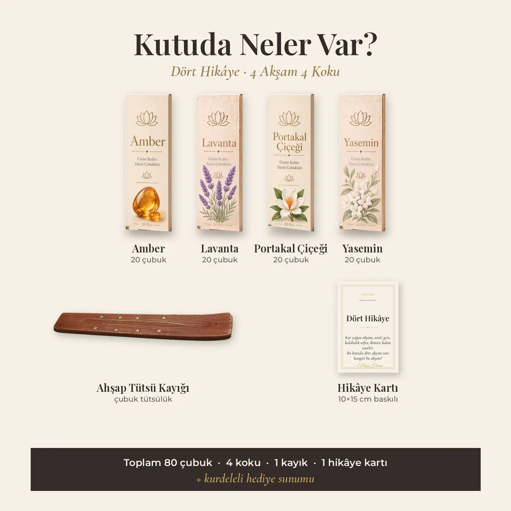 Dört Hikâye Tütsü Kutusu · görsel 3