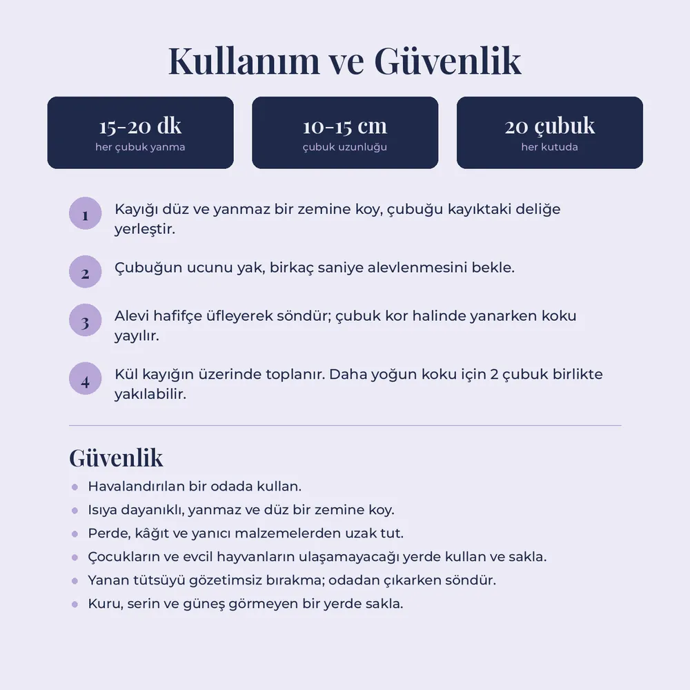 Gece Ninnisi Hikâyeli Tütsü Seti · Premium · görsel 5
