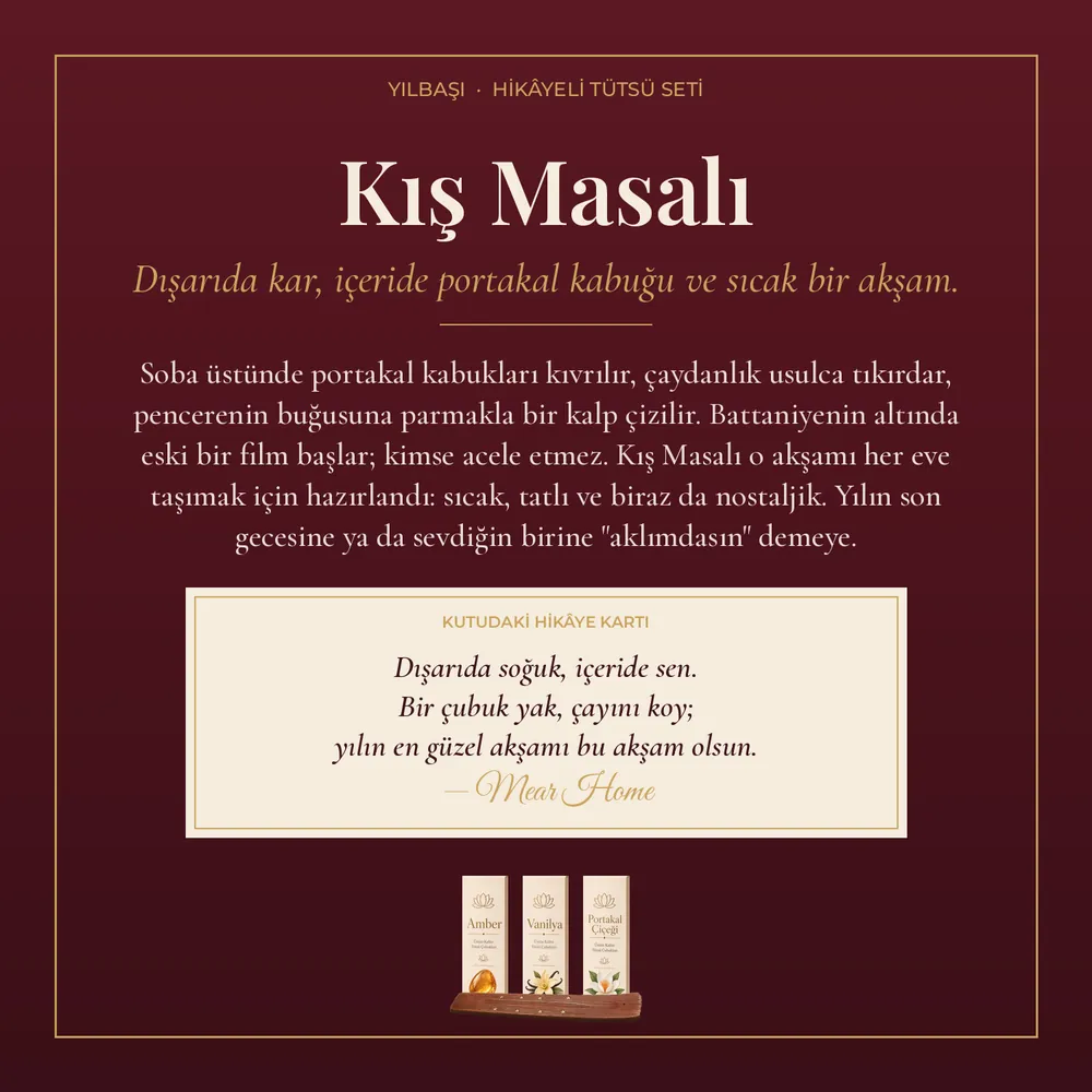 Kış Masalı Hikâyeli Tütsü Seti · Premium · görsel 2