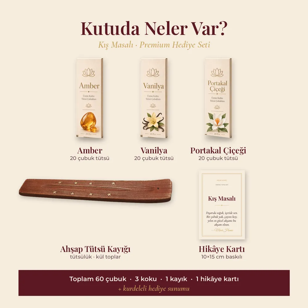 Kış Masalı Hikâyeli Tütsü Seti · Premium · görsel 3
