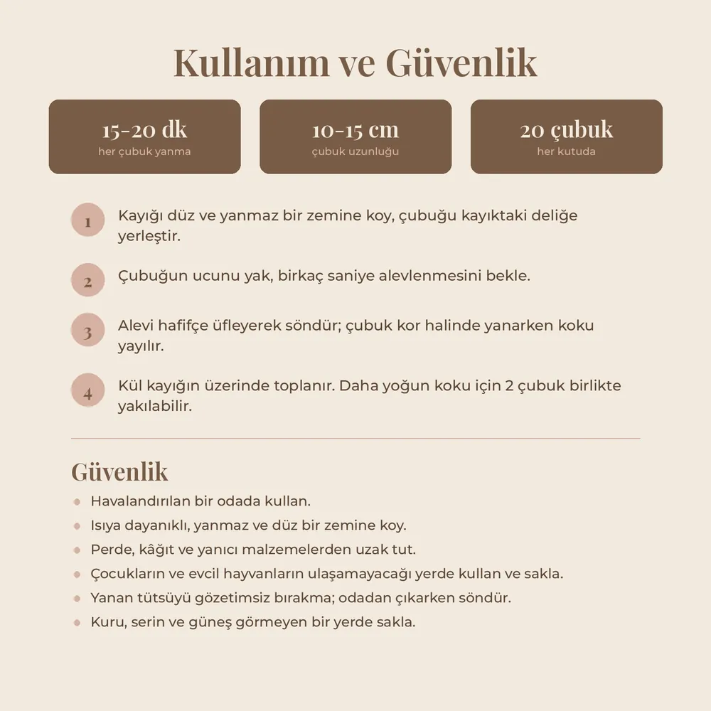 Sessiz Sabah Hikâyeli Tütsü Seti · Orta · görsel 5
