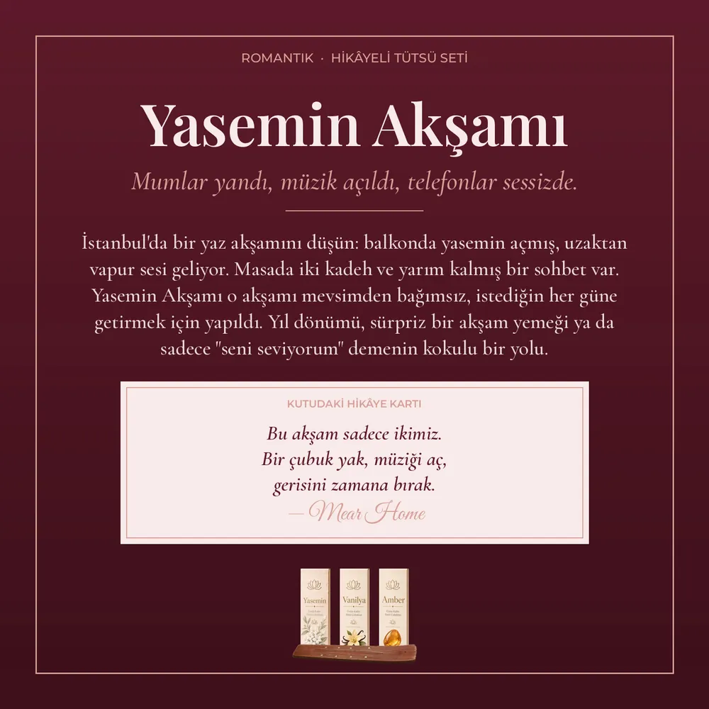Yasemin Akşamı Hikâyeli Tütsü Seti · Premium · görsel 2