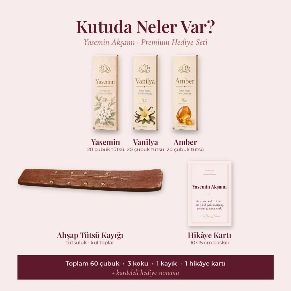 Yasemin Akşamı Hikâyeli Tütsü Seti · Premium · görsel 3